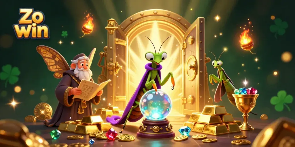 Engage with thrilling games at Zo win, where a mystical fortune teller unveils jackpot opportunities.